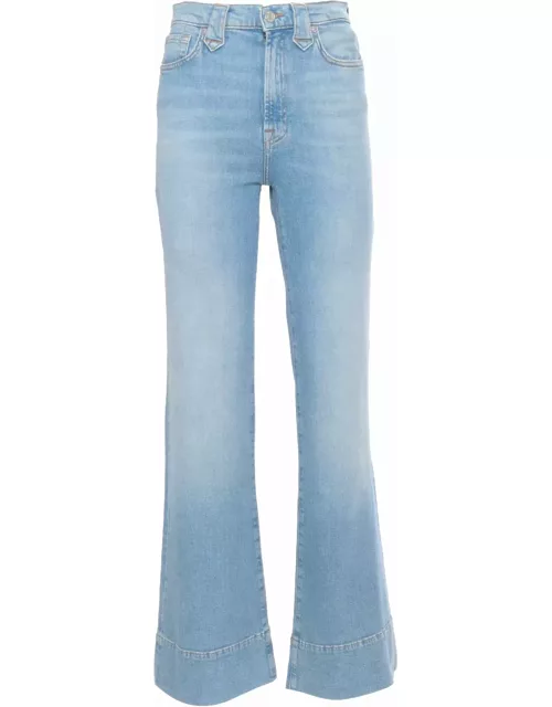 7 For All Mankind Womens Flared Jean