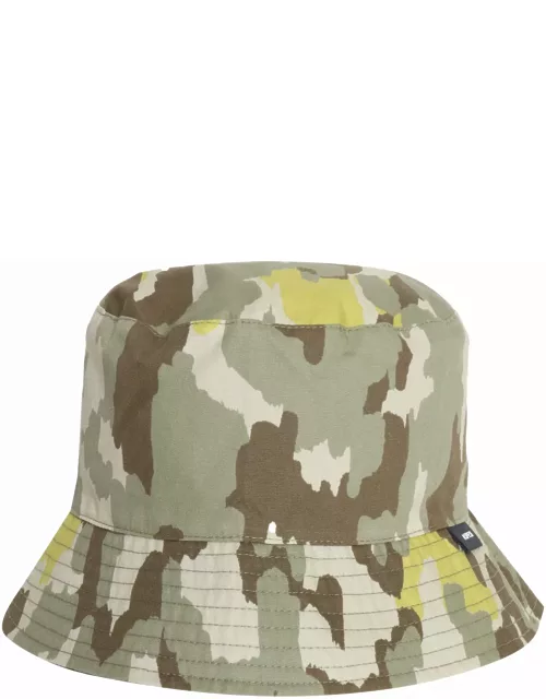 Aspesi Camouflage Bucket Hat