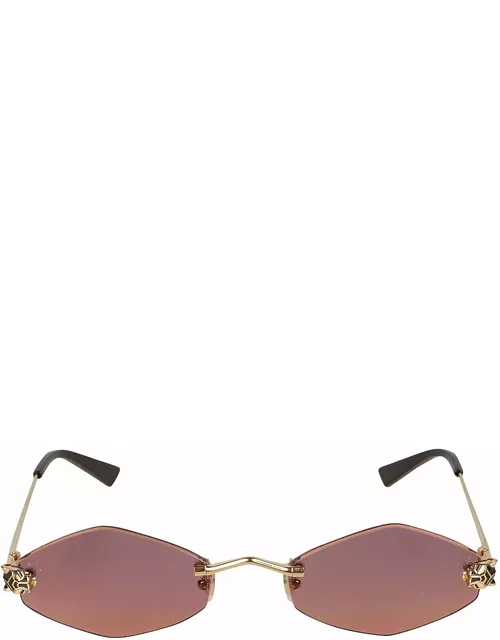 Cartier Eyewear Hexagon Sunglasses Sunglasse
