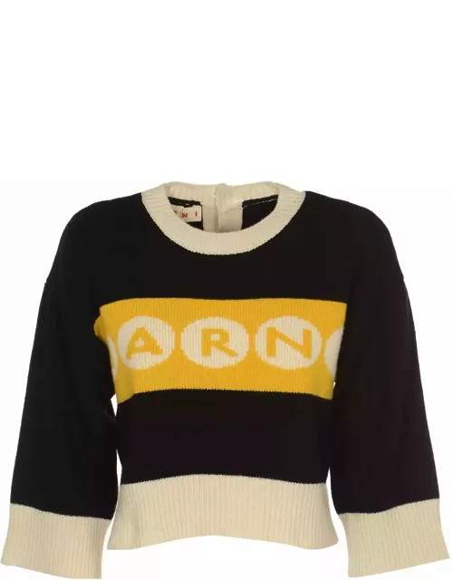 Marni Two-tone Wool Sweater