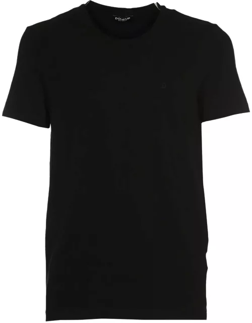 Dondup Black Stretch Jersey T-shirt