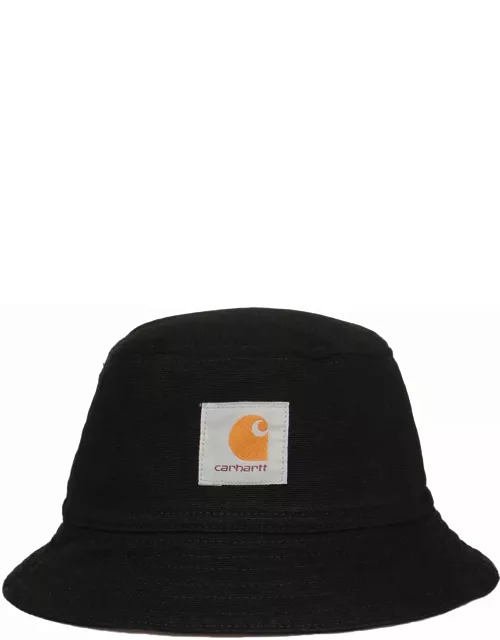 Carhartt Black Cotton Bayfield Bucket Hat