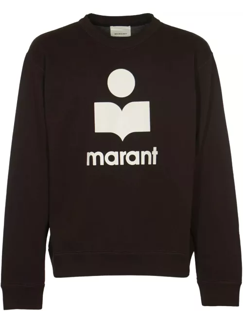 Isabel Marant Mikoy Flocked Logo Sweatshirt