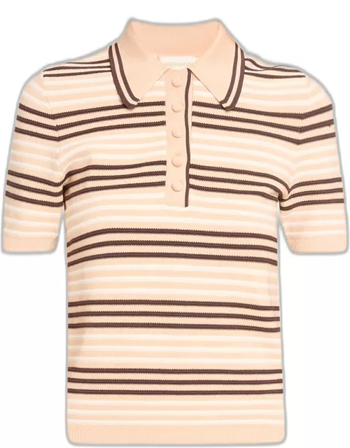 Natura Striped Polo Shirt