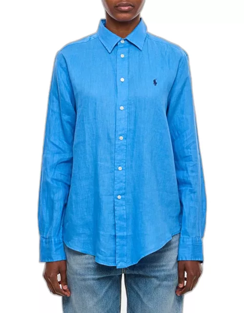 Polo Ralph Lauren Linen Shirt Sky blue