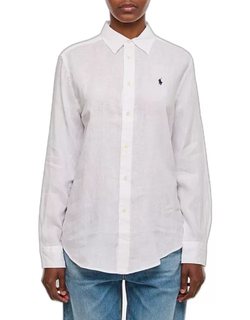Polo Ralph Lauren Linen Shirt White