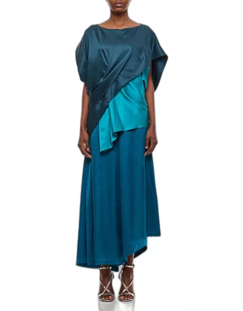 Colville Seung Midi Dress Blue