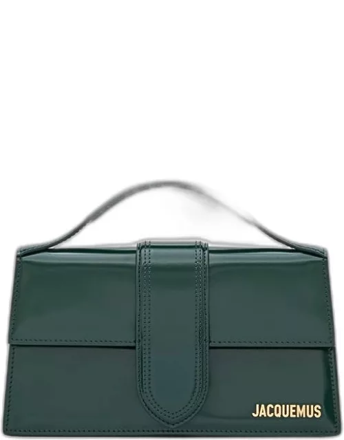 Jacquemus Le Grand Bambino Leather Shoulder Bag Green TU