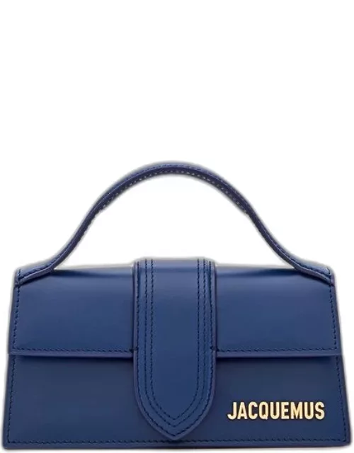 Jacquemus Le Bambino Leather Top Handle Bag Blue TU