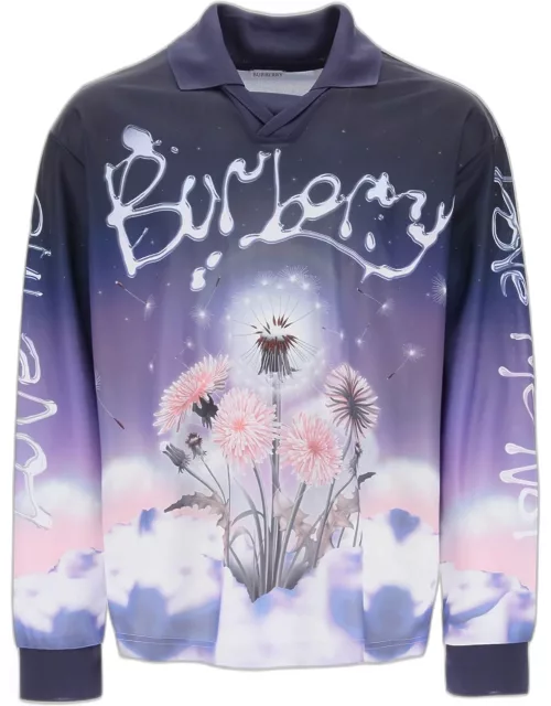 BURBERRY long-sleeved t-shirt with dande