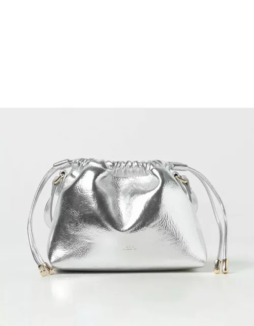 Mini Bag A.P.C. Woman colour Silver
