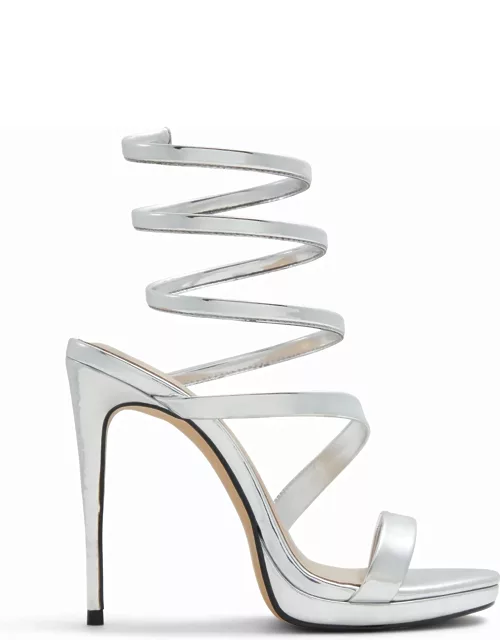 ALDO Katswirl - Women's Strappy Sandal Sandals - Silver