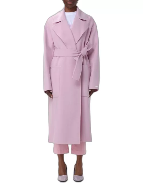 Coat SPORTMAX Woman colour Pink