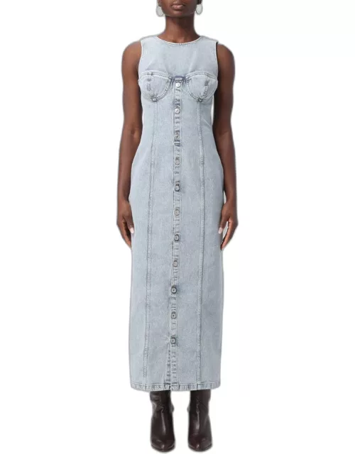 Dress 7 FOR ALL MANKIND Woman colour Deni