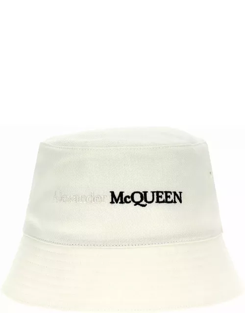 Alexander McQueen Logo Bucket Hat