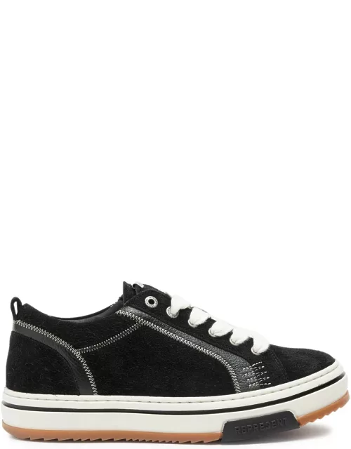 Represent Htn Panelled Suede Sneakers - Black - 44 (IT44 / UK10)