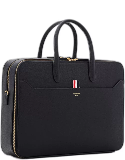 Thom Browne Leather Business Bag