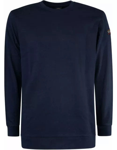 Paul & Shark Logo Sleeve Sweatshirt