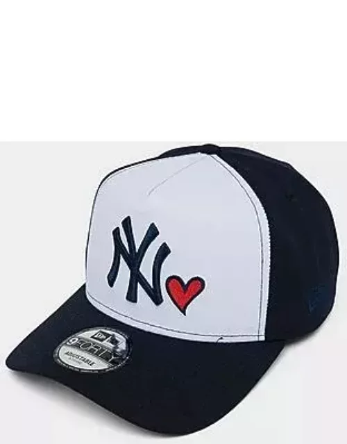 New Era New York Yankees Heart MLB 9FORTY Snapback Hat