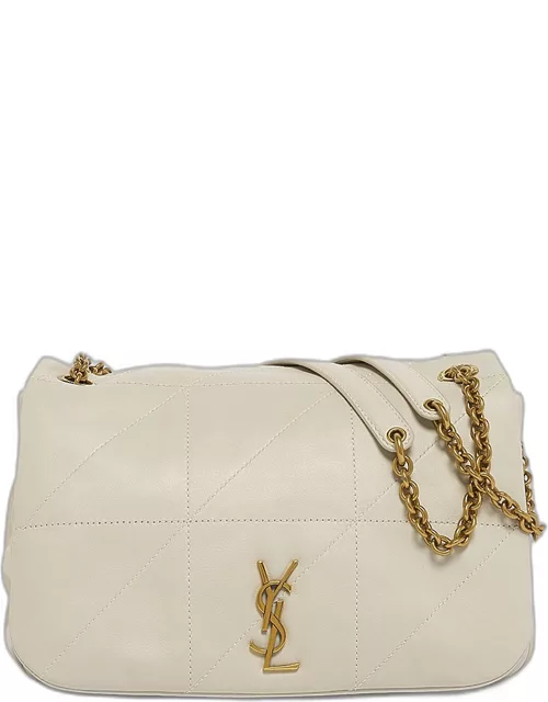 Jamie 4.3 Small YSL Shoulder Bag in Quilted Smooth Leather
