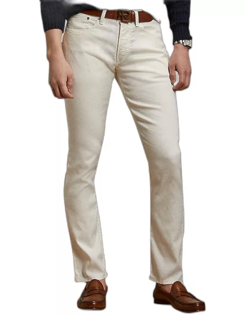 Men's Slim Fit Linen-Cotton Stretch Jean