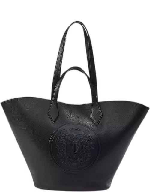 The Crest Large Leather Tote Bag
