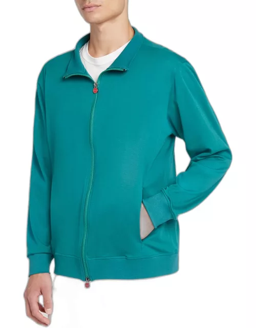 Men's Cotton Full-Zip Sweatshirt