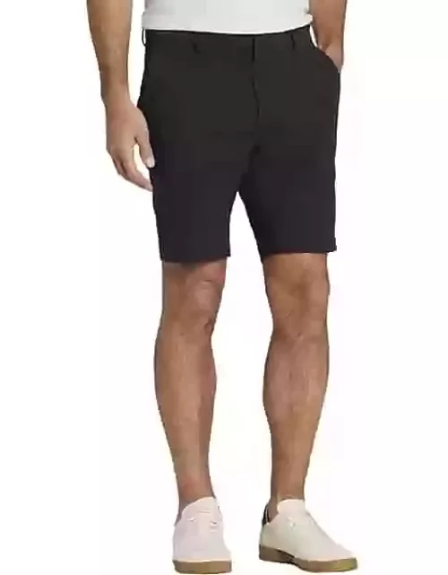Awearness Kenneth Cole Big & Tall Men's Slim Fit Performance Shorts Black Solid