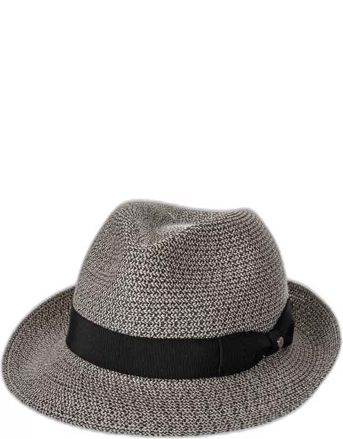 Men's Hemp Textile Fedora Hat