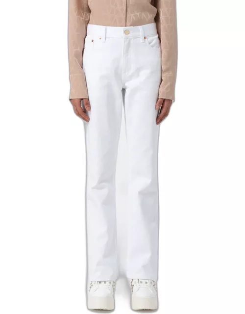 Jeans VALENTINO Woman colour White