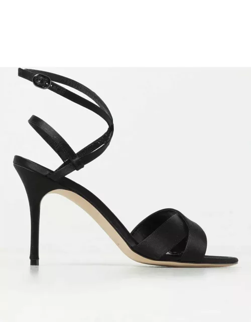 Heeled Sandals MANOLO BLAHNIK Woman colour Black