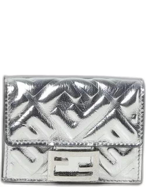 Wallet FENDI Woman colour Silver