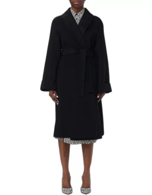 Coat FENDI Woman colour Black