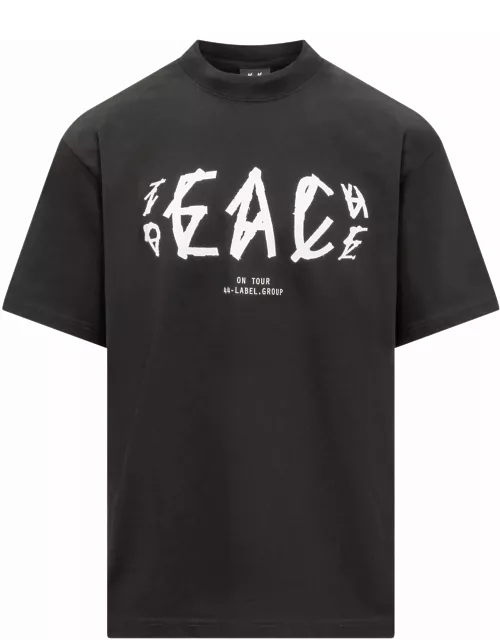44 Label Group T-shirt With Peace Print