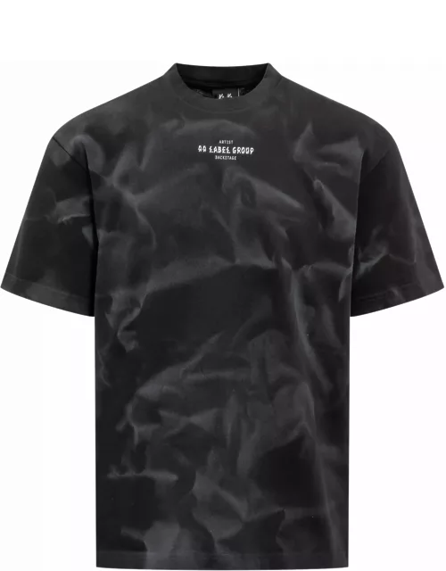 44 Label Group T-shirt With Smoke Effect