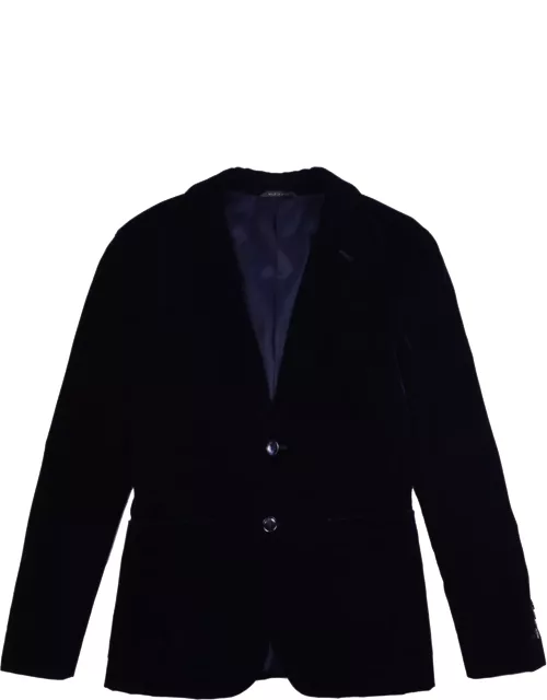 Giorgio Armani George Line Jacket In Velvet