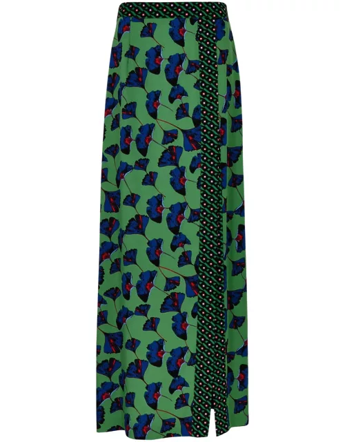 Diane Von Furstenberg Latrice Floral-print Maxi Skirt - Multicoloured - 4 (UK8 / S)