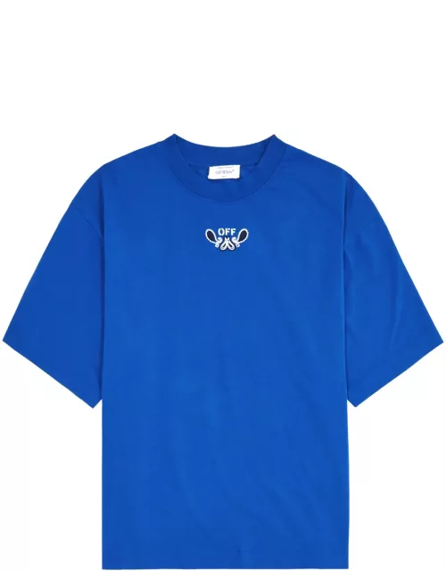 Off-white Arrows Logo Cotton T-shirt - Blue