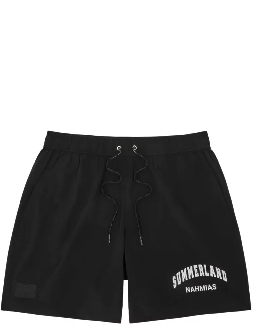 Nahmias Summerland Shell Swim Shorts - Black
