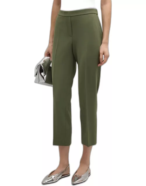 Treeca Cropped Pull-On Pant