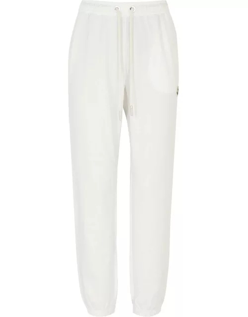 Moncler Logo Cotton Sweatpants - White - M (UK 12 / M)