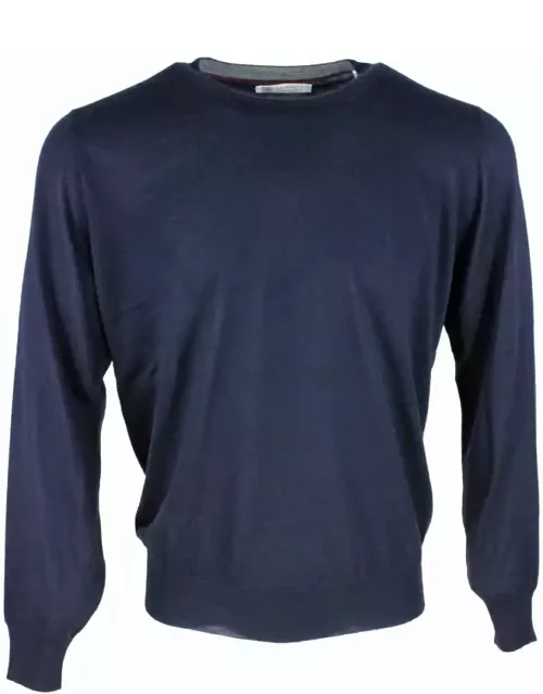 Brunello Cucinelli Lightweight Cashmere And Silk Crew-neck Sweater