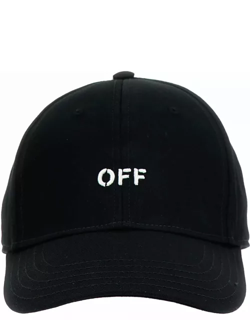 Off-White drill Off Stamp Baseball Cap