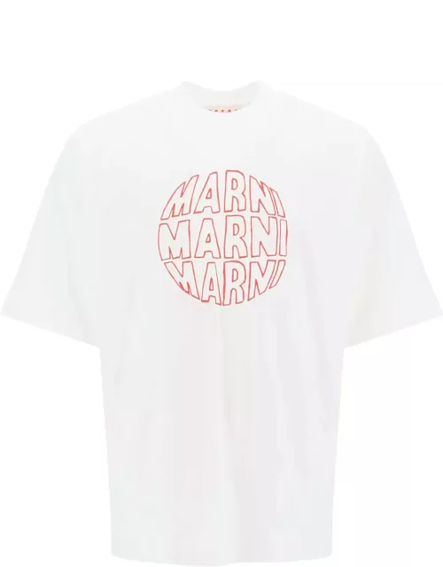 Marni Outline Print T-shirt