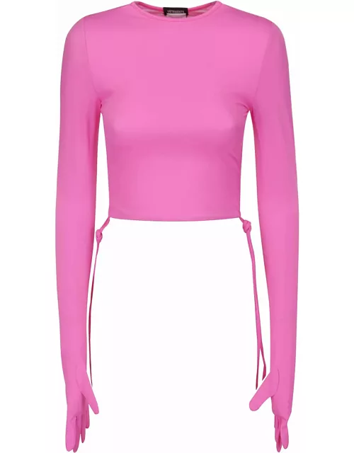 VETEMENTS Cropped Styling Top