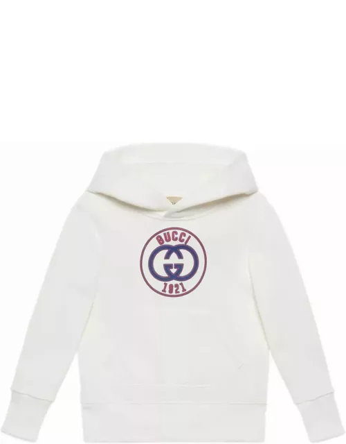 Gucci Off-white Cotton Hoodie