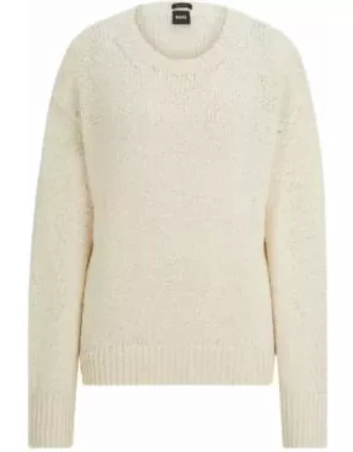 Knitted sweater- White Women's Sweater