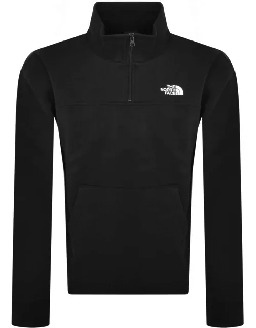 The North Face Quarter Zip Sweatshirt Black