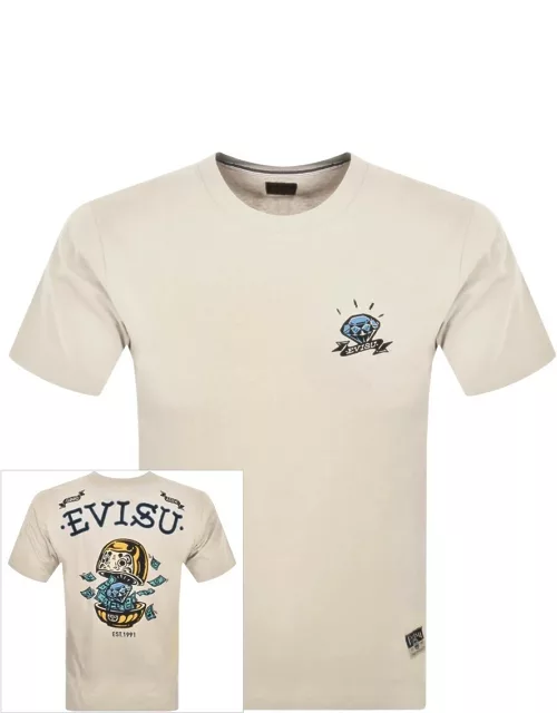 Evisu Diamond Logo T Shirt Crea