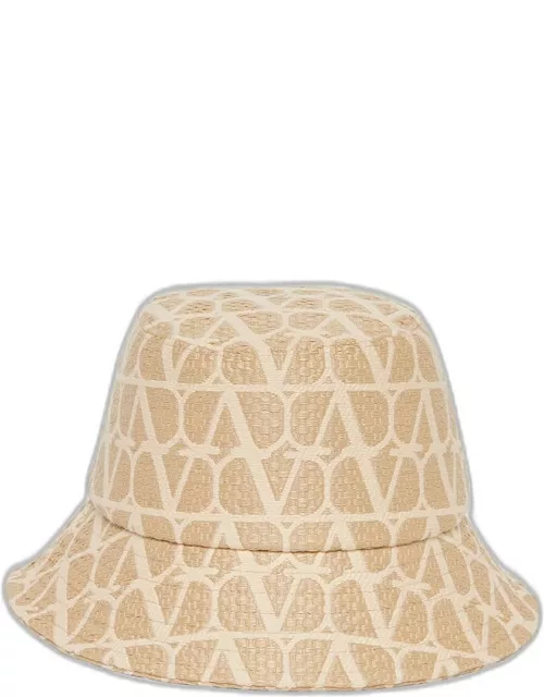 Toile Iconographe Mixed-Media Bucket Hat